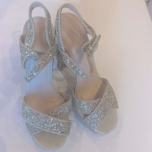 High heel sparkly Top shop shoes size 39